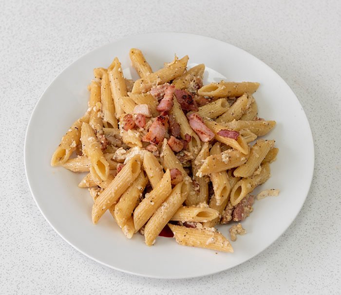 pasta carbonara